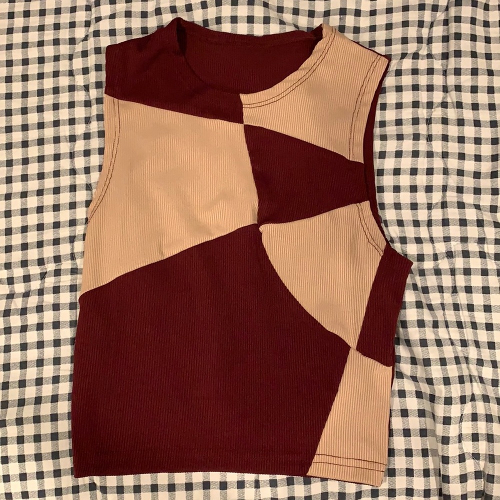 cropped tank top